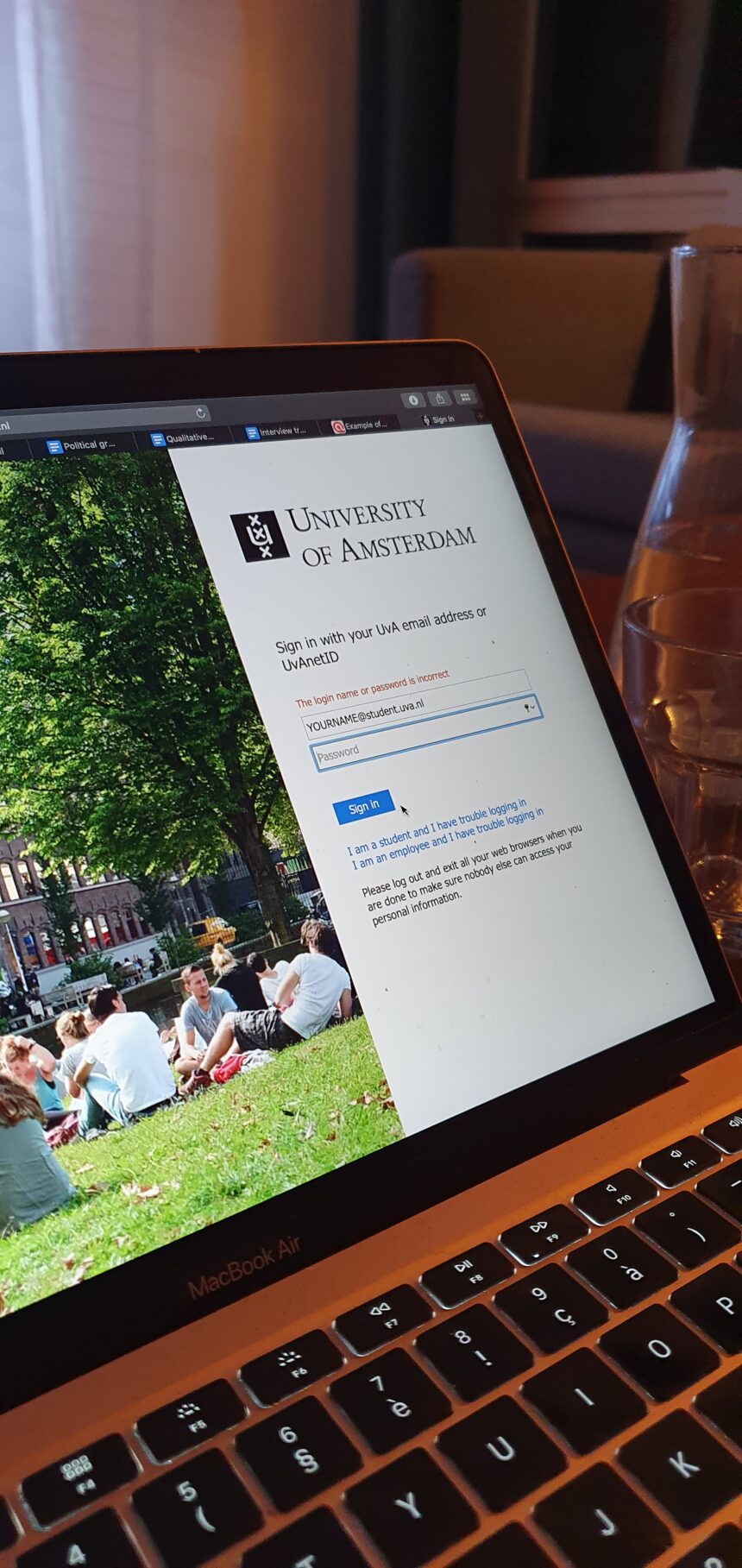 A Stranger with my Face – Why UvA students should care more about their security online